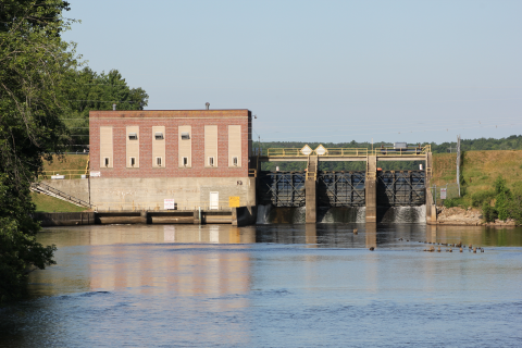 Hydro from bridge